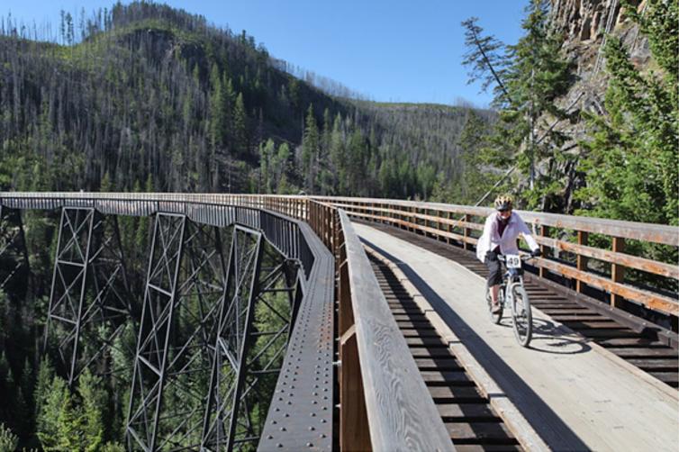 Myra Canyon Trains