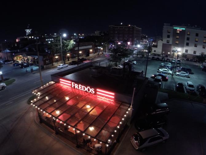 Fredo's in downtown Wichita's Old Town District has a delicious tapas menu, exquisite cocktails and vast wine selection, as well as live music and entertainment
