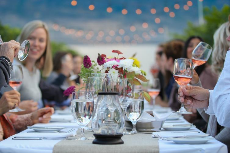 Quails Gate Winery: Dinner in the Vineyard