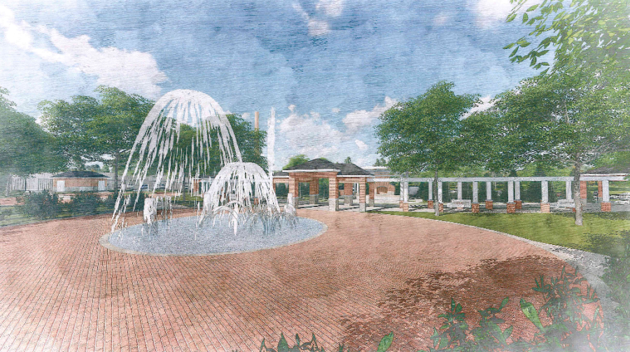 Florence Mill Park & Amphitheatre Rendering