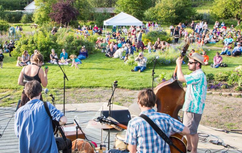 Music in the Garden - Fairbanks Alaska