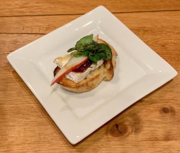 Pear & Camembert Crostini