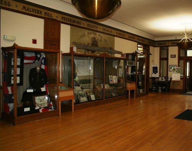 Veterans Memorial Hall interior