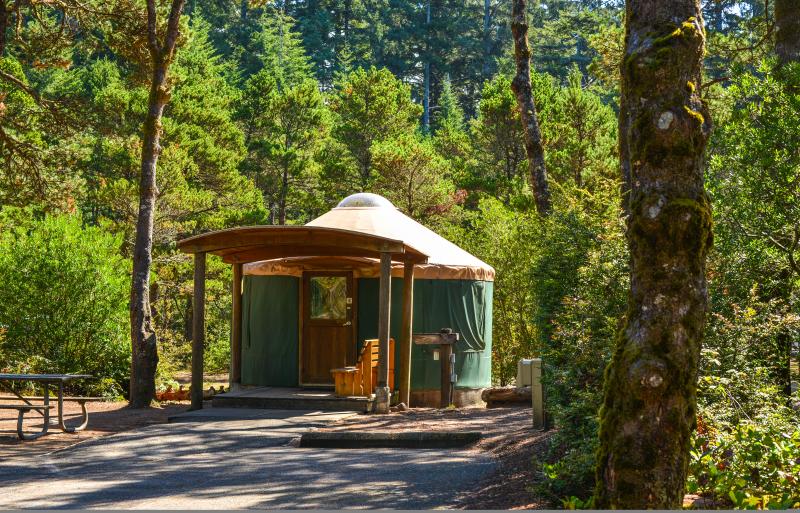 Yurt Camping at Jessie Honeyman by Melanie Griffin Yurt Camping at Jessie Honeyman by Melanie Griffin