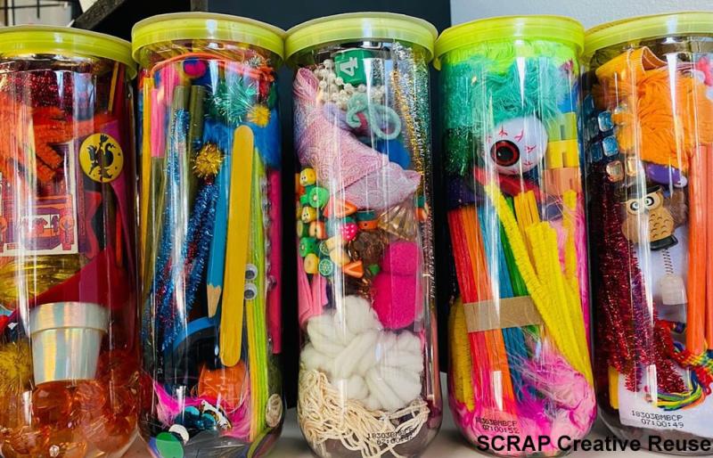 SCRAP Creative Reuse take home craft kits
