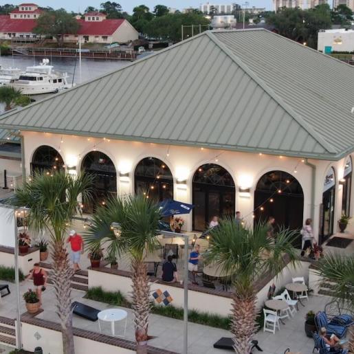 The Marina Bar and Grill at Barefoot Resort