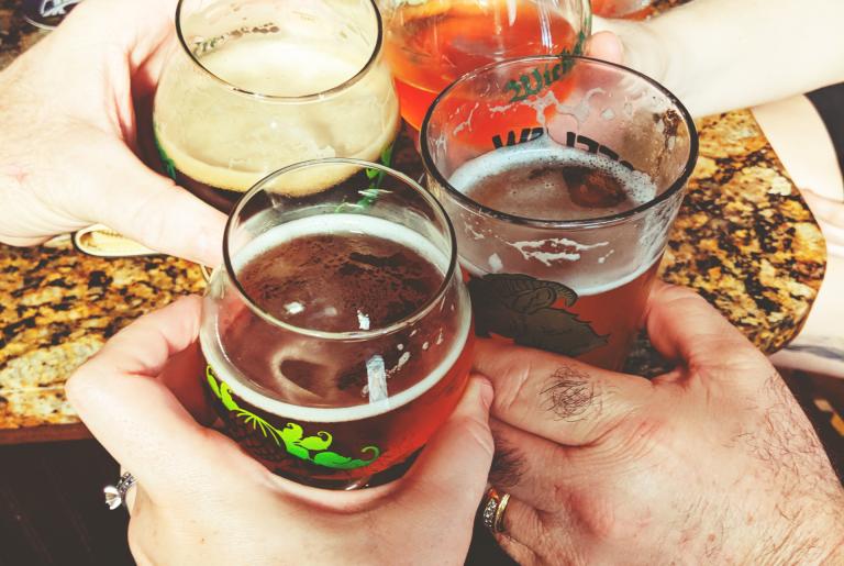Toasting good times