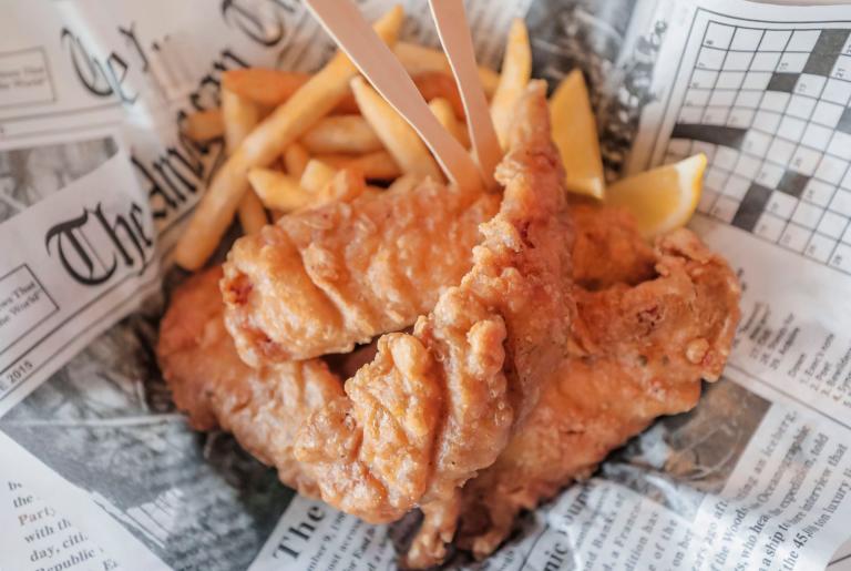 Hook & Reel Athens Fish Basket