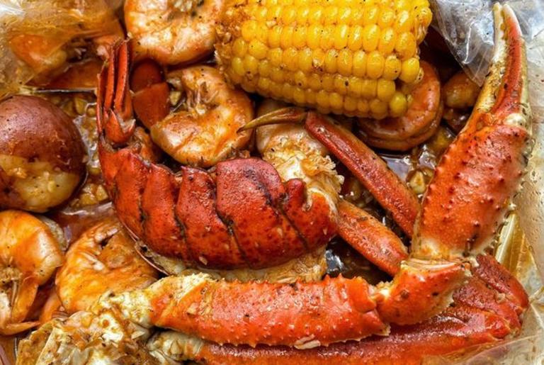 Hook & Reel Athens Seafood Boil