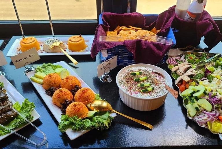 International Grill spread