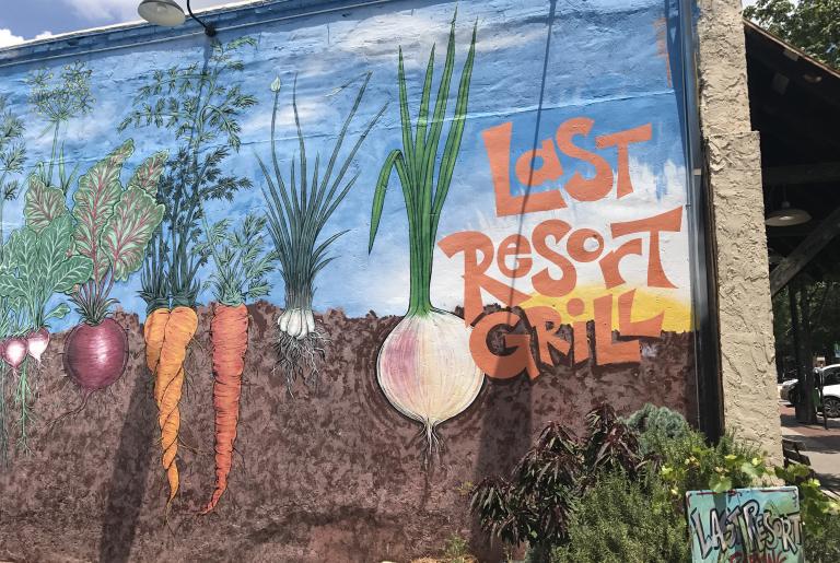 Last Resort mural