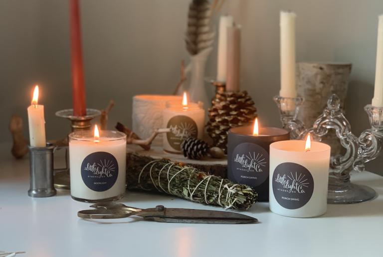 Little Light Co. candles Athens