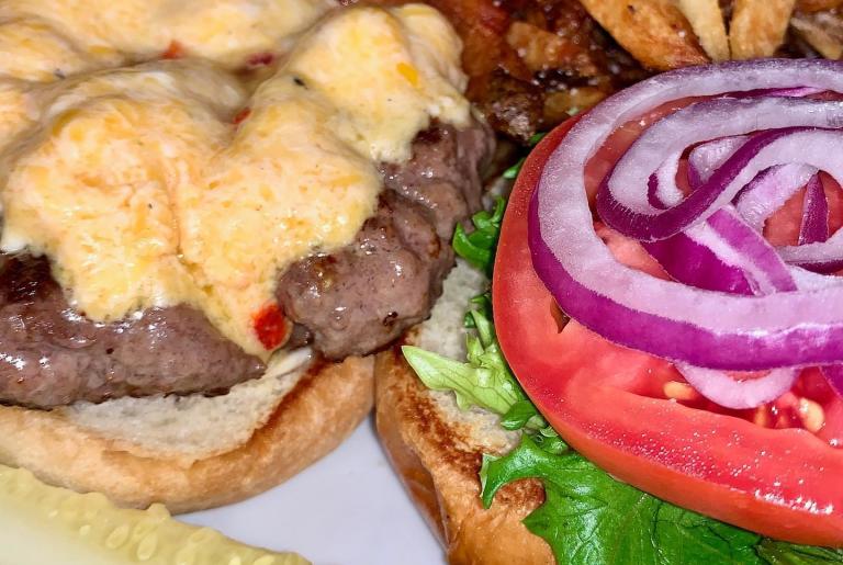 Mama's Boy Pimento Cheeseburger