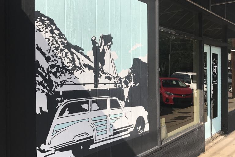 DT Productions mural