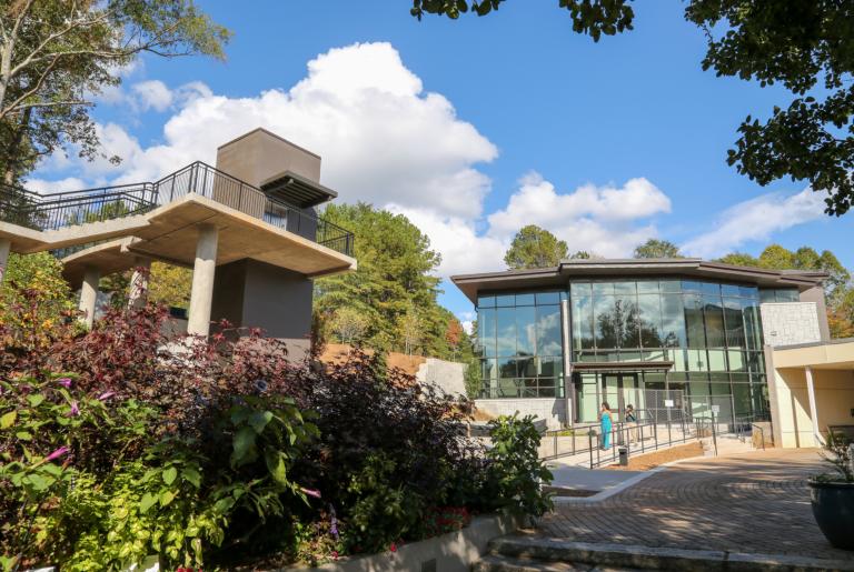 New State Botanical Garden of Georgia Entrance