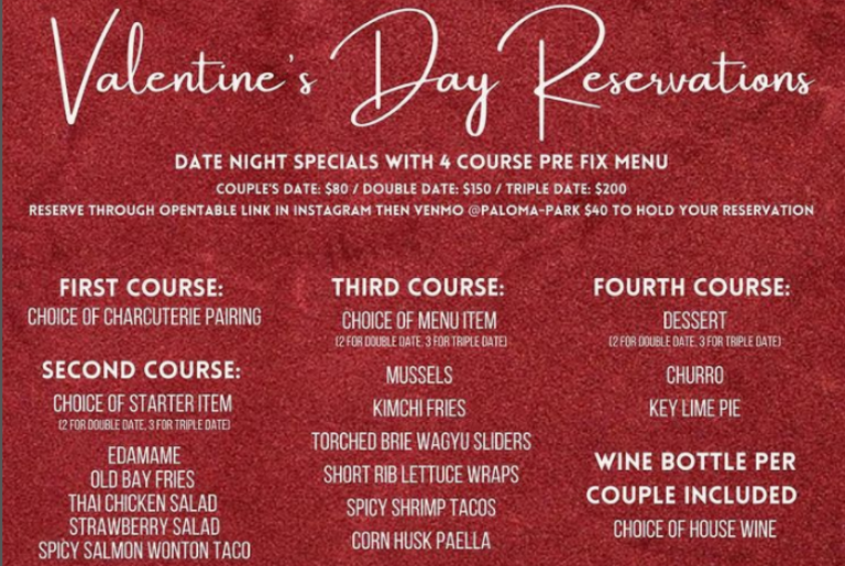 Valentine's Day at Paloma Park