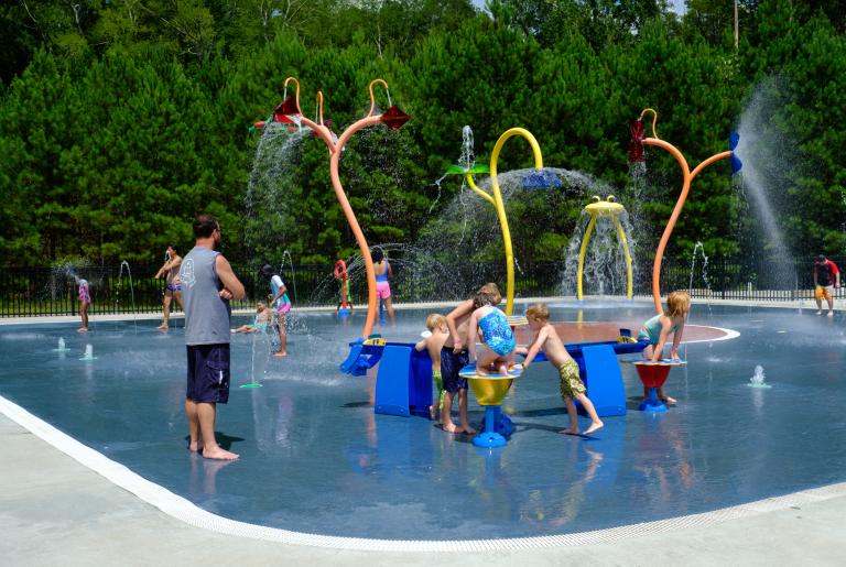 Walker Park Splash Pad 2