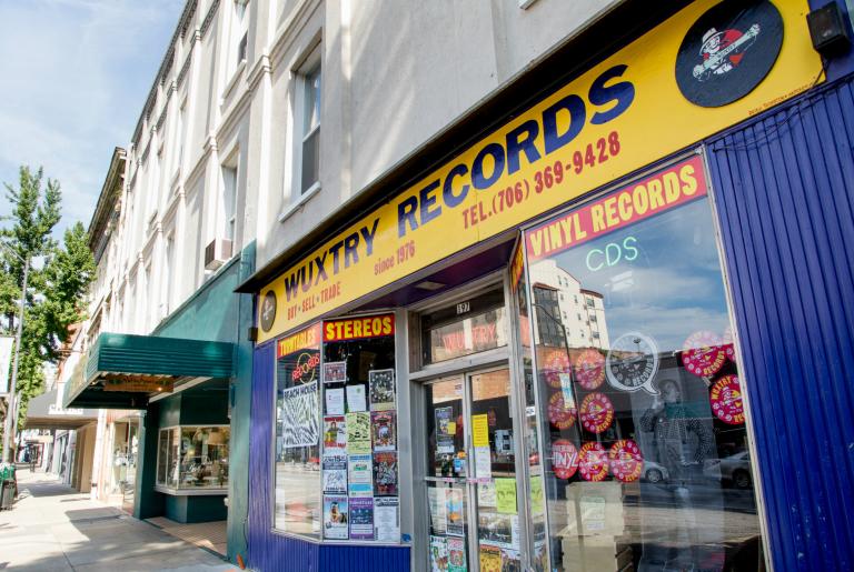 Wuxtry Records Athens GA exterior