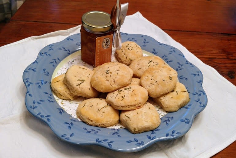 Biscuits at Antebellum Inn