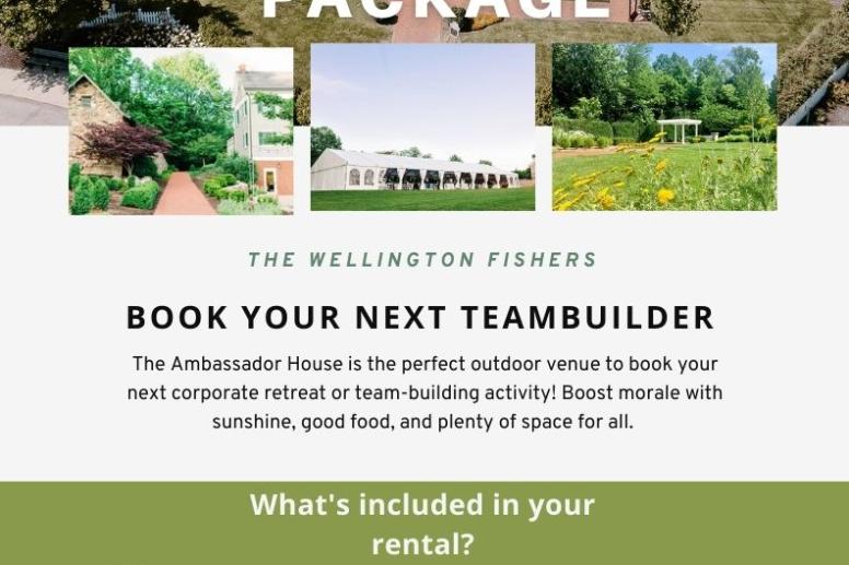 Corporate Event Offer- The Ambassador House