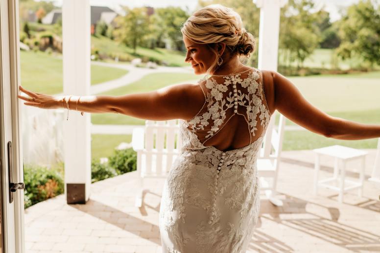 Bridal Prep in Guest House