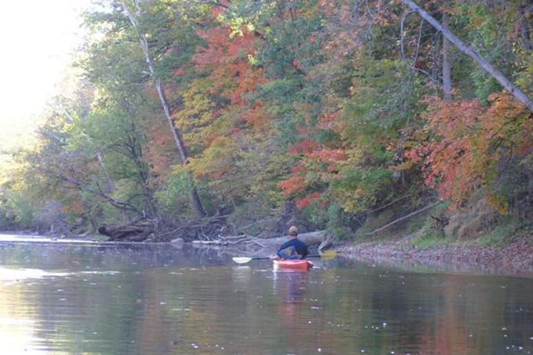 Fall on the river