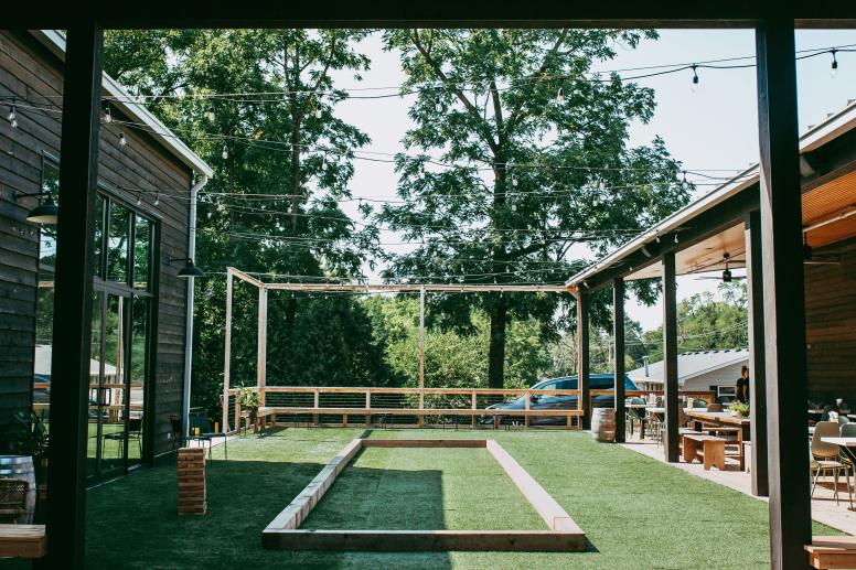 Bocce and Jenga