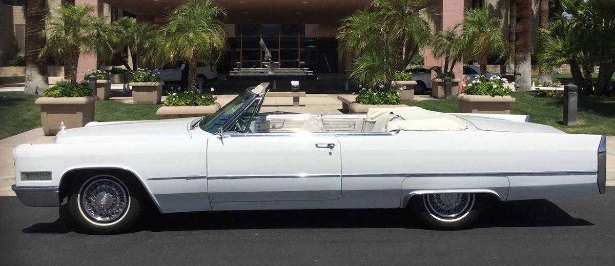 palm springs vintage car