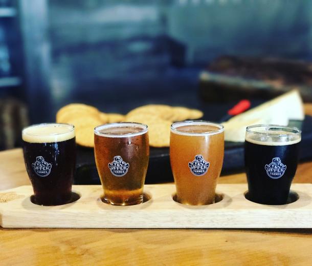 Paddle of Craft Beer Samples