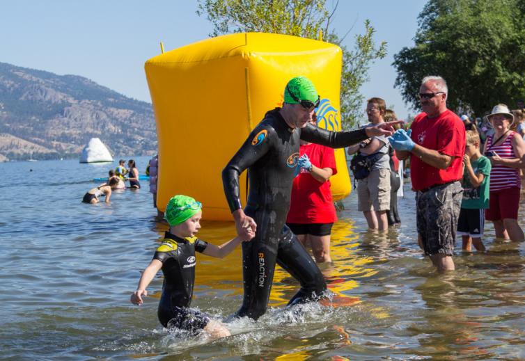 Across the Lake Swim Kelowna