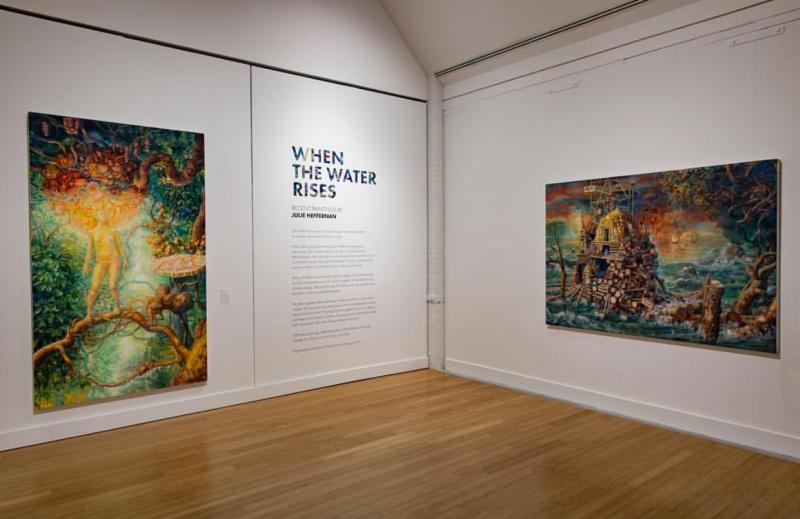 When Water Rises Julie Heffernan MOCA