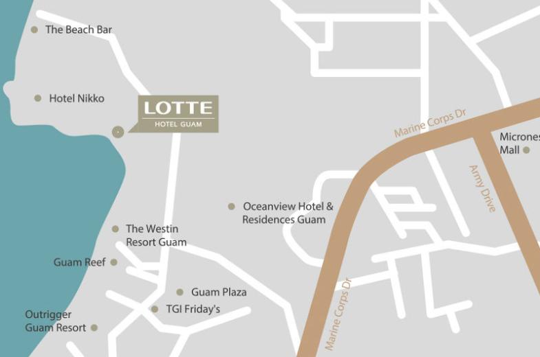 Lotte Hotel Guam MAP