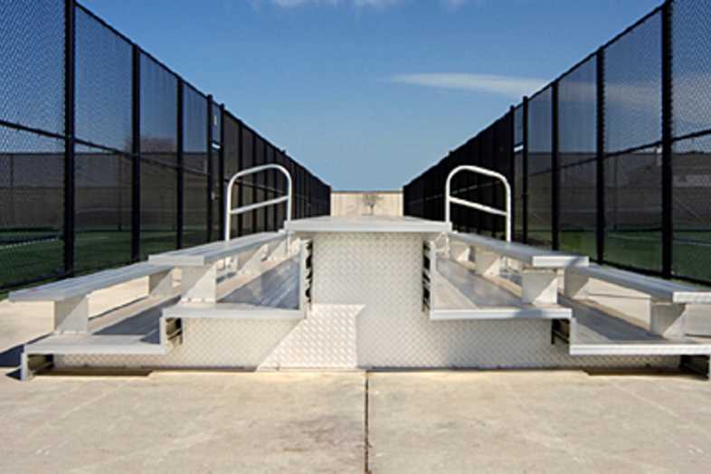 Custom 3 Row NonElevated Bleacher