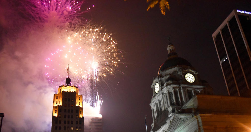 Downtown Fort Wayne Fireworks Show