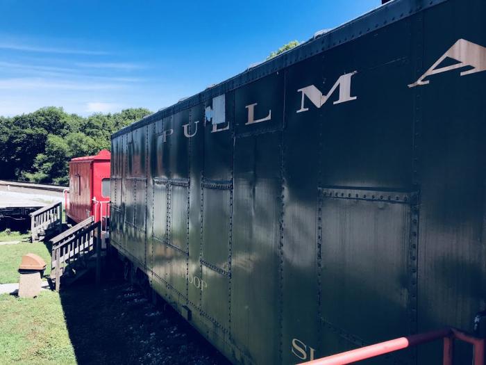 Griffith Historical Park train car