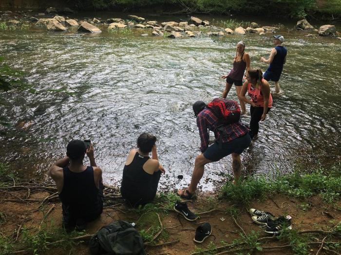 Eno River with Friends