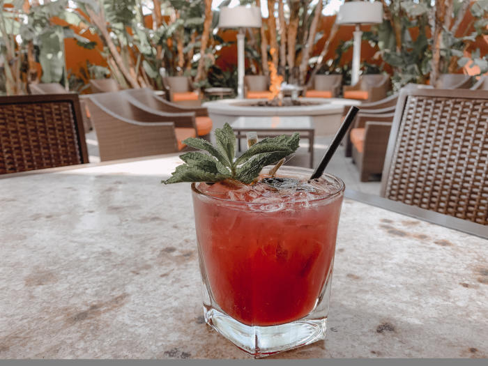 Eats Kitchen Hotel Irvine Blackberry Mule