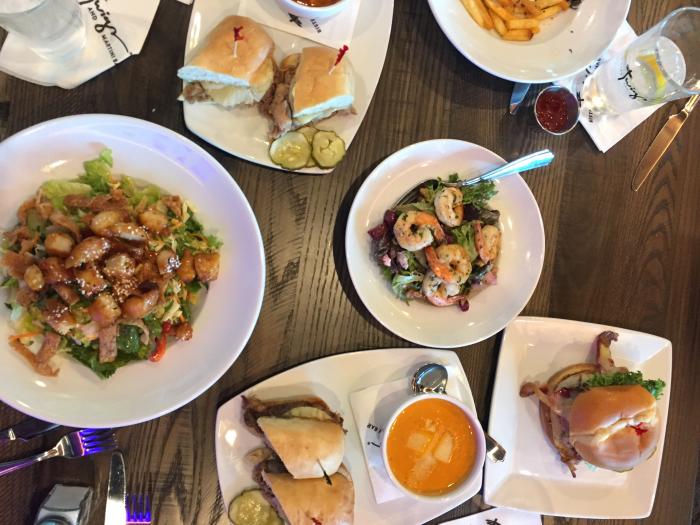 Food at Twigs Bistro