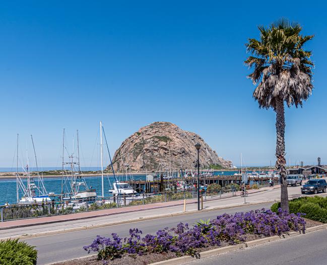 Morro Rock from Front Street Inn