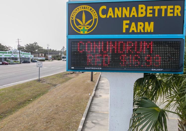 CannaBetter.Farm Lt. Co Plaza Sign
