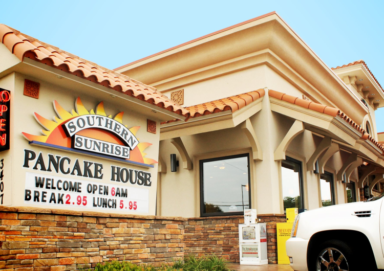 Southern Sunrise Pancake House Exterior