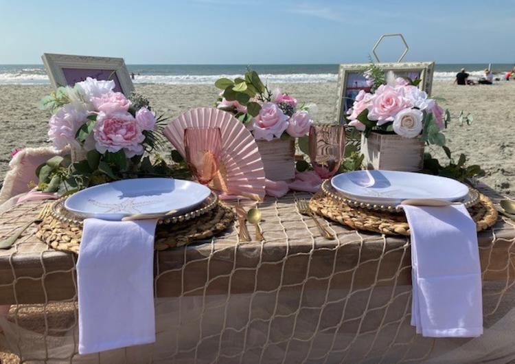 Luxury Picnic by the sea