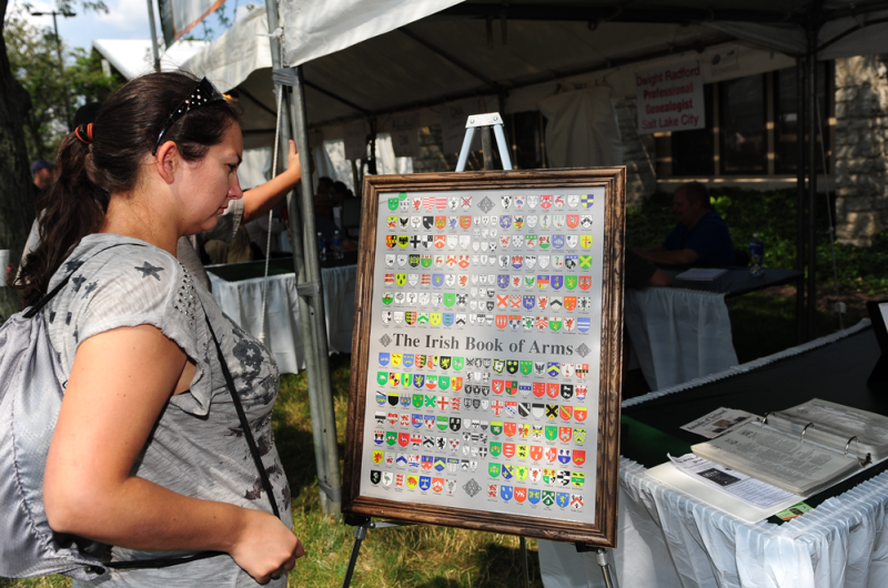 DIF Genealogy Tent