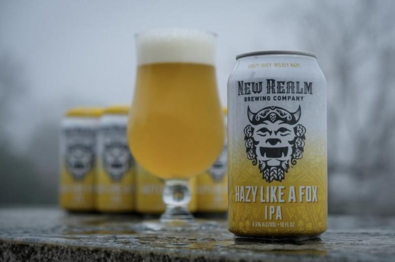New Realm Brewing Company Hazy Like A Fox