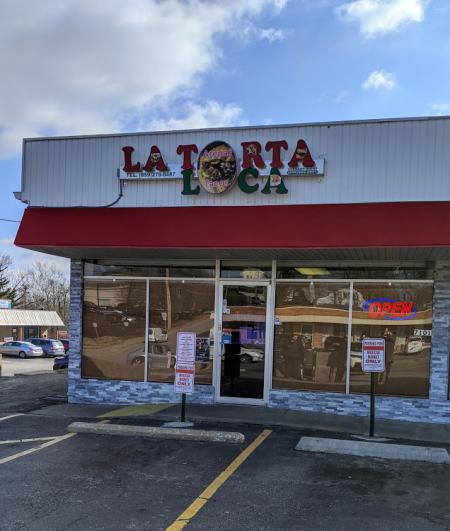 exterior of la torta loca restaurant in florence ky