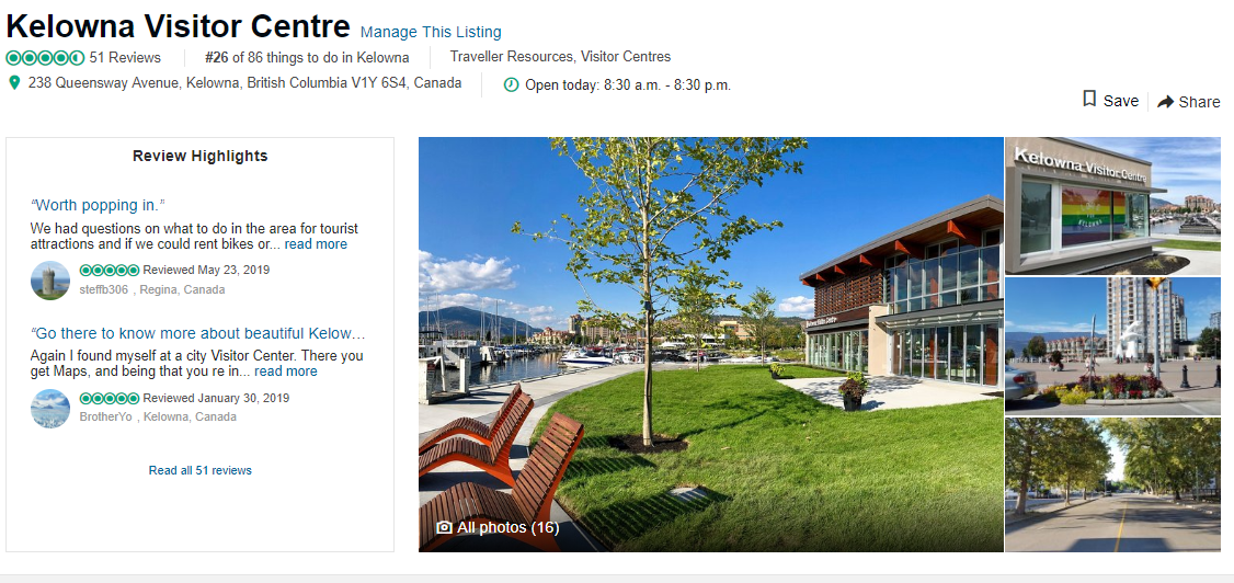TripAdvisor Listing