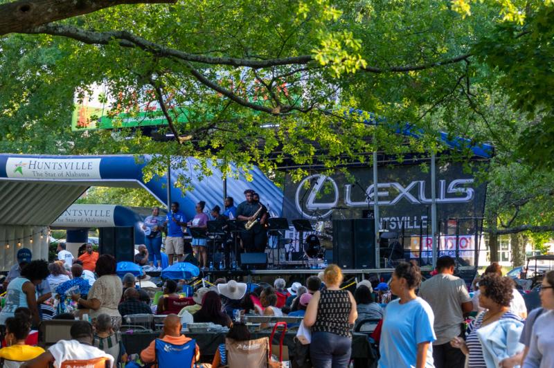 Jazz in the Park in Huntsville, Alabama