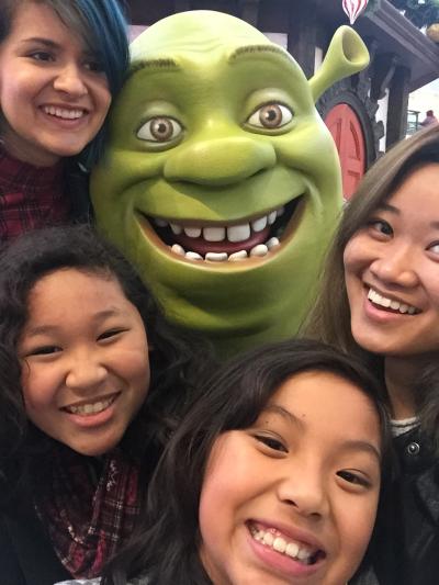 shrek n friends