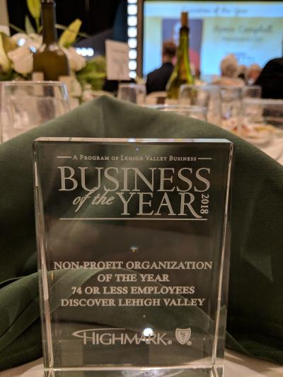 Lehigh Valley Business - Nonprofit Organization of the Year