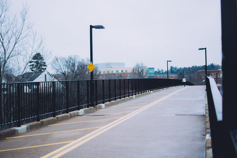 Favorite Place to #CaptureEC - UWEC Walking Bridge - Photo by: Kelsey Smith